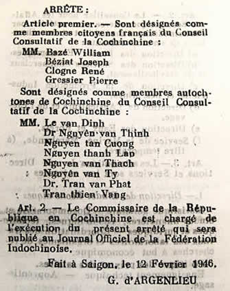 Composition conseil Consultatif